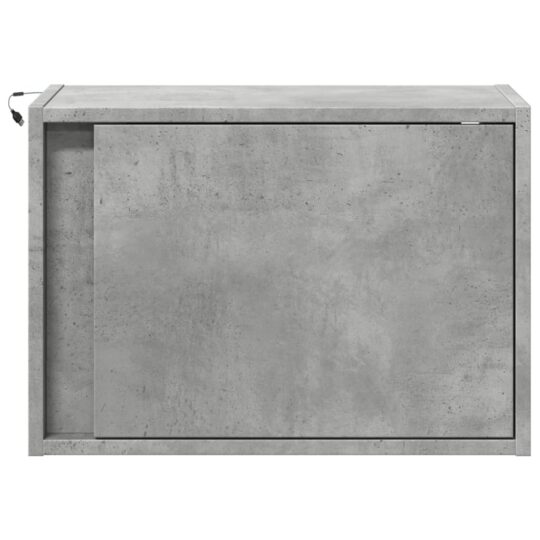 VXL8721102966606 g en hd 4 Noptieră montată pe perete cu lumini LED, gri beton VXL8721102966606 g en hd 4