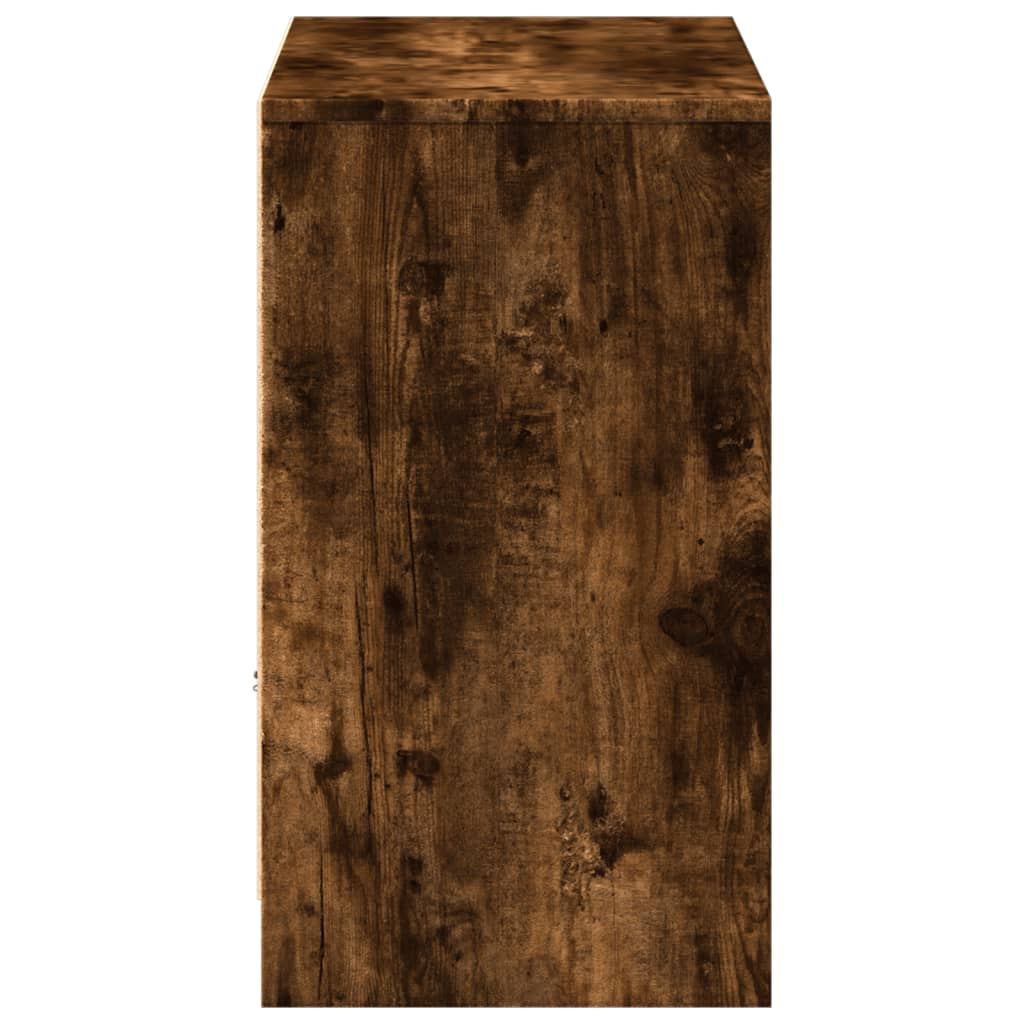 VXL8721102967498 g en hd 5 Dulap TV cu LED, stejar fumuriu, 91x34x61 cm, lemn prelucrat Dulap TV cu LED, stejar fumuriu, 91x34x61 cm, lemn prelucrat - imagine 7