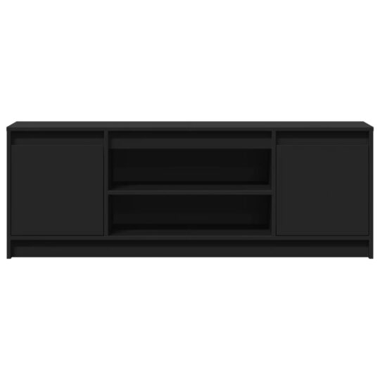 VXL8721102967603 g en hd 4 Dulap TV cu LED, negru, 139,5x34x50 cm, lemn prelucrat VXL8721102967603 g en hd 4