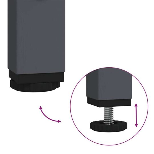 VXL8721158304551 g en hd 6 Dulap, antracit, 135x39x73,5 cm, oțel laminat la rece VXL8721158304551 g en hd 6