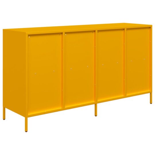 VXL8721158304568 g en hd 5 Dulap, galben muștar, 135x39x73,5 cm, oțel laminat la rece VXL8721158304568 g en hd 5