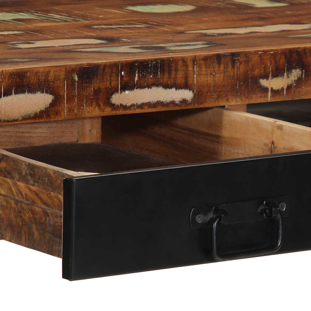 VXL8721158313119 g en hd 6 Birou multicolor 100x50x75 cm lemn masiv recuperat Birou multicolor 100x50x75 cm lemn masiv recuperat - imagine 7