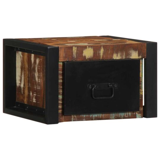 VXL8721158313256 g en hd 3 Noptiera multicolor 40x35x25 cm lemn masiv recuperat VXL8721158313256 g en hd 3