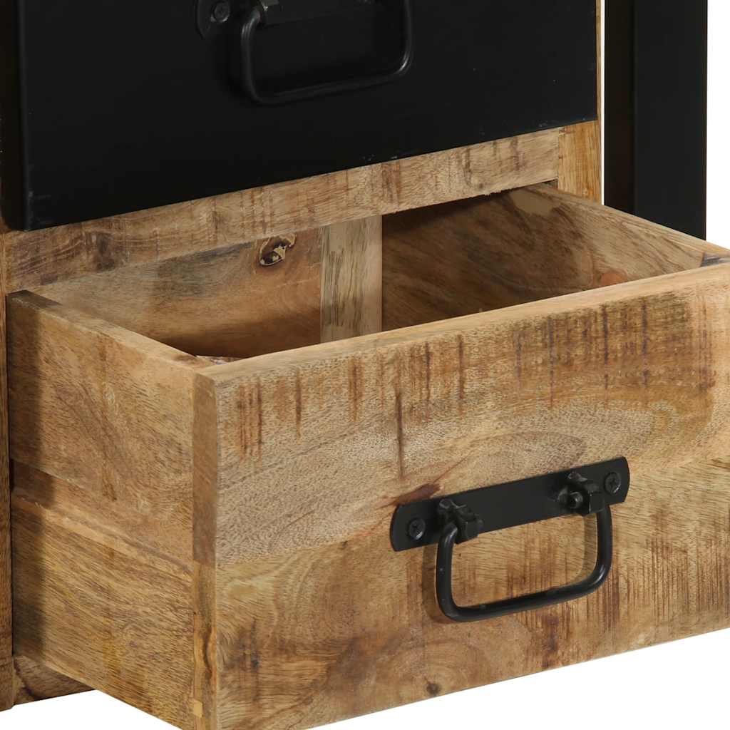 VXL8721158313324 g en hd 8 Noptiera 40x35x40 cm lemn masiv de mango Noptiera 40x35x40 cm lemn masiv de mango - imagine 9