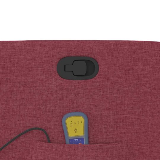 VXL8721158335418 g en hd 8 Fotoliu de masaj rabatabil, roșu vin, material textil VXL8721158335418 g en hd 8