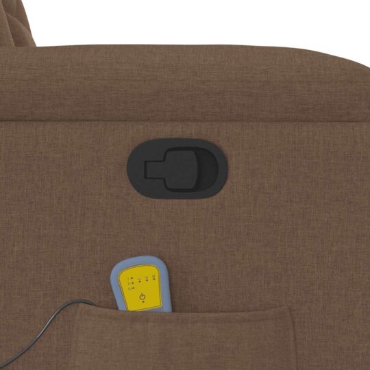 VXL8721158335623 g en hd 9 Fotoliu de masaj rabatabil, maro, material textil VXL8721158335623 g en hd 9