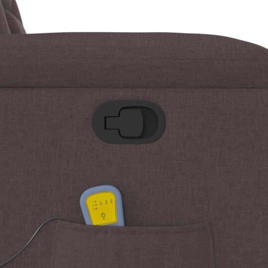 VXL8721158335630 g en hd 9 Fotoliu de masaj rabatabil, maro închis, material textil VXL8721158335630 g en hd 9