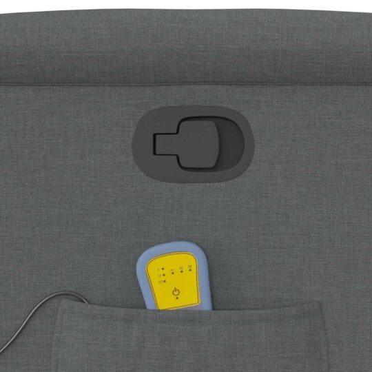 VXL8721158336132 g en hd 9 Fotoliu de masaj rabatabil, gri închis, material textil VXL8721158336132 g en hd 9