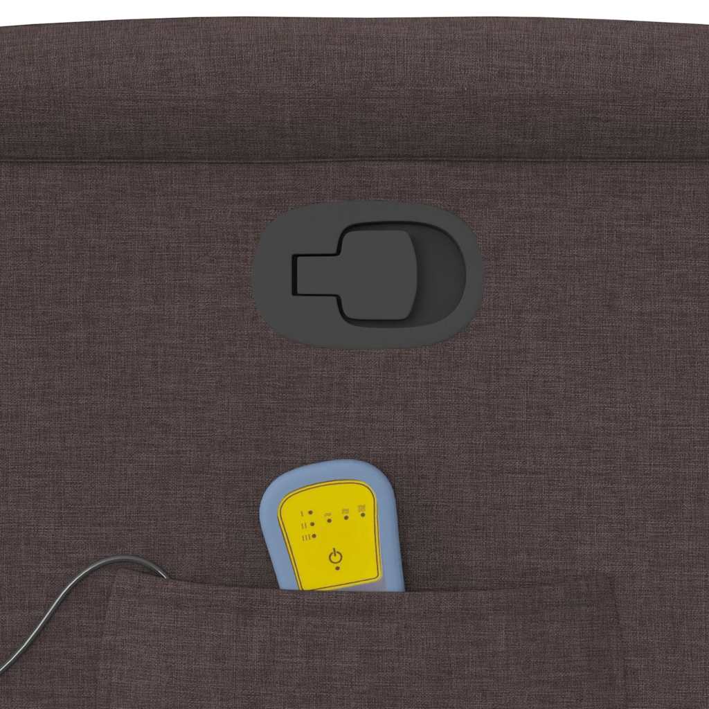 VXL8721158336170 g en hd 9 Fotoliu de masaj rabatabil, maro închis, material textil Fotoliu de masaj rabatabil, maro închis, material textil - imagine 11