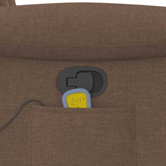 VXL8721158336361 g en hd 9 Fotoliu de masaj rabatabil, maro, material textil VXL8721158336361 g en hd 9