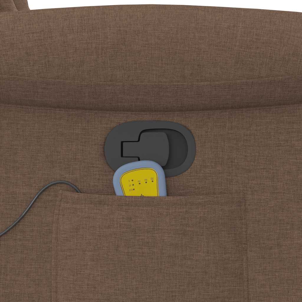 VXL8721158336361 g en hd 9 Fotoliu de masaj rabatabil, maro, material textil Fotoliu de masaj rabatabil, maro, material textil - imagine 11