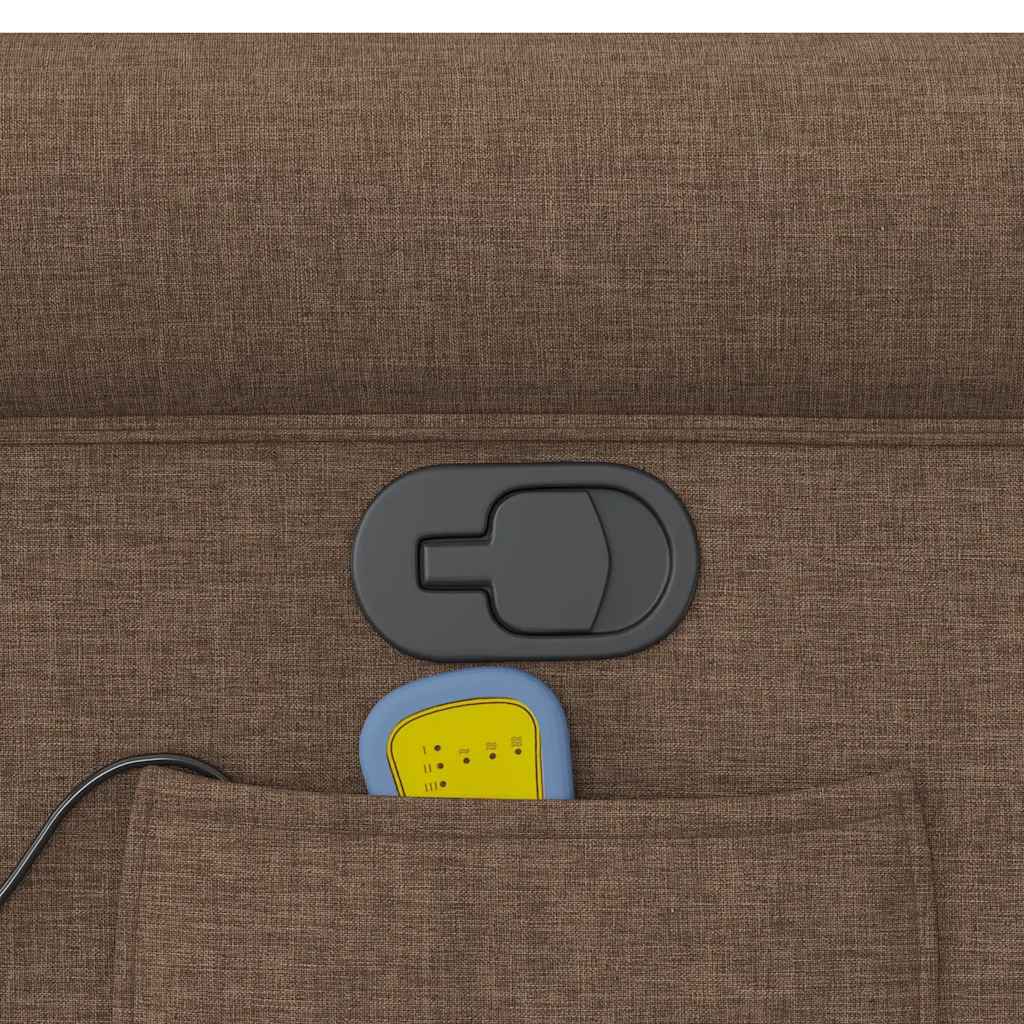 VXL8721158336569 g en hd 6 Fotoliu de masaj rabatabil, maro, material textil Fotoliu de masaj rabatabil, maro, material textil - imagine 8