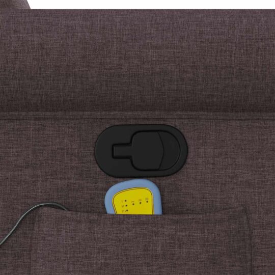 VXL8721158336774 g en hd 7 Fotoliu de masaj rabatabil, maro închis, material textil VXL8721158336774 g en hd 7