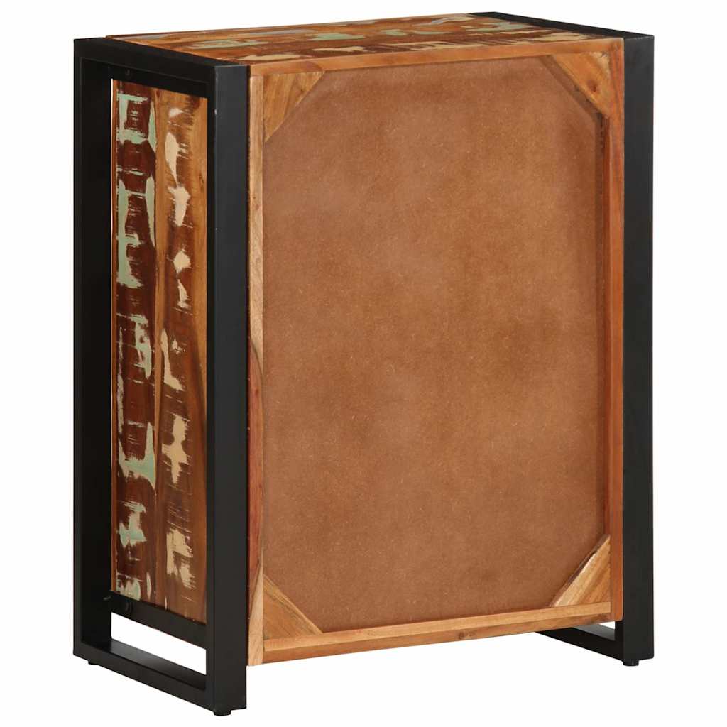 VXL8721158339478 g en hd 6 Bufetă multicolor 55x35x70 cm lemn masiv recuperat Bufetă multicolor 55x35x70 cm lemn masiv recuperat - imagine 7