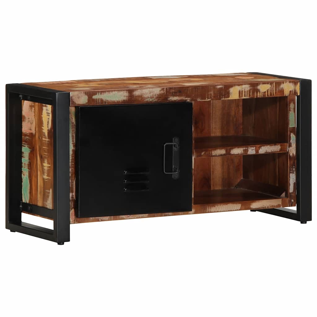 VXL8721158339614 g en hd 11 Dulap TV 80x30x40 cm lemn masiv recuperat Dulap TV 80x30x40 cm lemn masiv recuperat - imagine 12