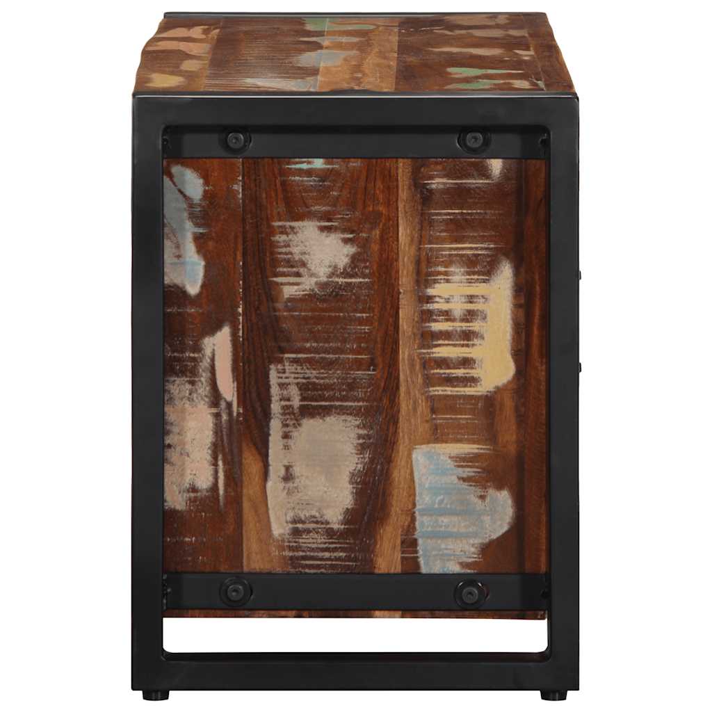 VXL8721158339614 g en hd 3 Dulap TV 80x30x40 cm lemn masiv recuperat Dulap TV 80x30x40 cm lemn masiv recuperat - imagine 4
