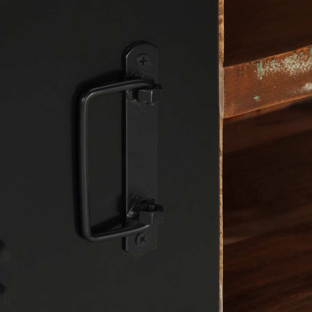 VXL8721158339614 g en hd 6 Dulap TV 80x30x40 cm lemn masiv recuperat Dulap TV 80x30x40 cm lemn masiv recuperat - imagine 7