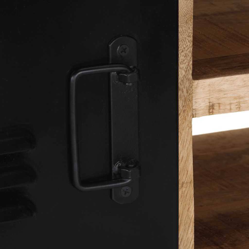 VXL8721158339645 g en hd 6 Dulap TV 80x30x35 cm lemn masiv de mango Dulap TV 80x30x35 cm lemn masiv de mango - imagine 7