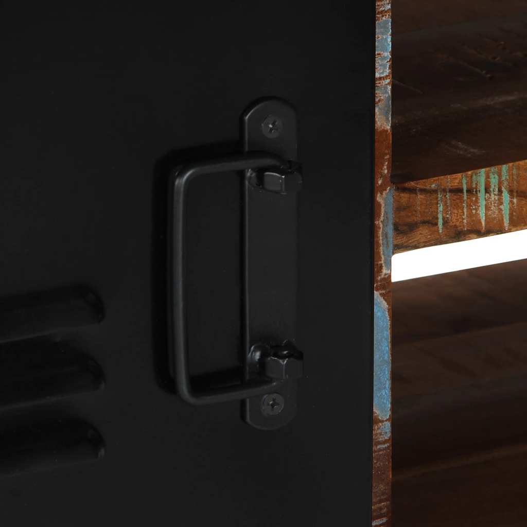 VXL8721158339652 g en hd 6 Dulap TV 80x30x35 cm lemn masiv recuperat Dulap TV 80x30x35 cm lemn masiv recuperat - imagine 7