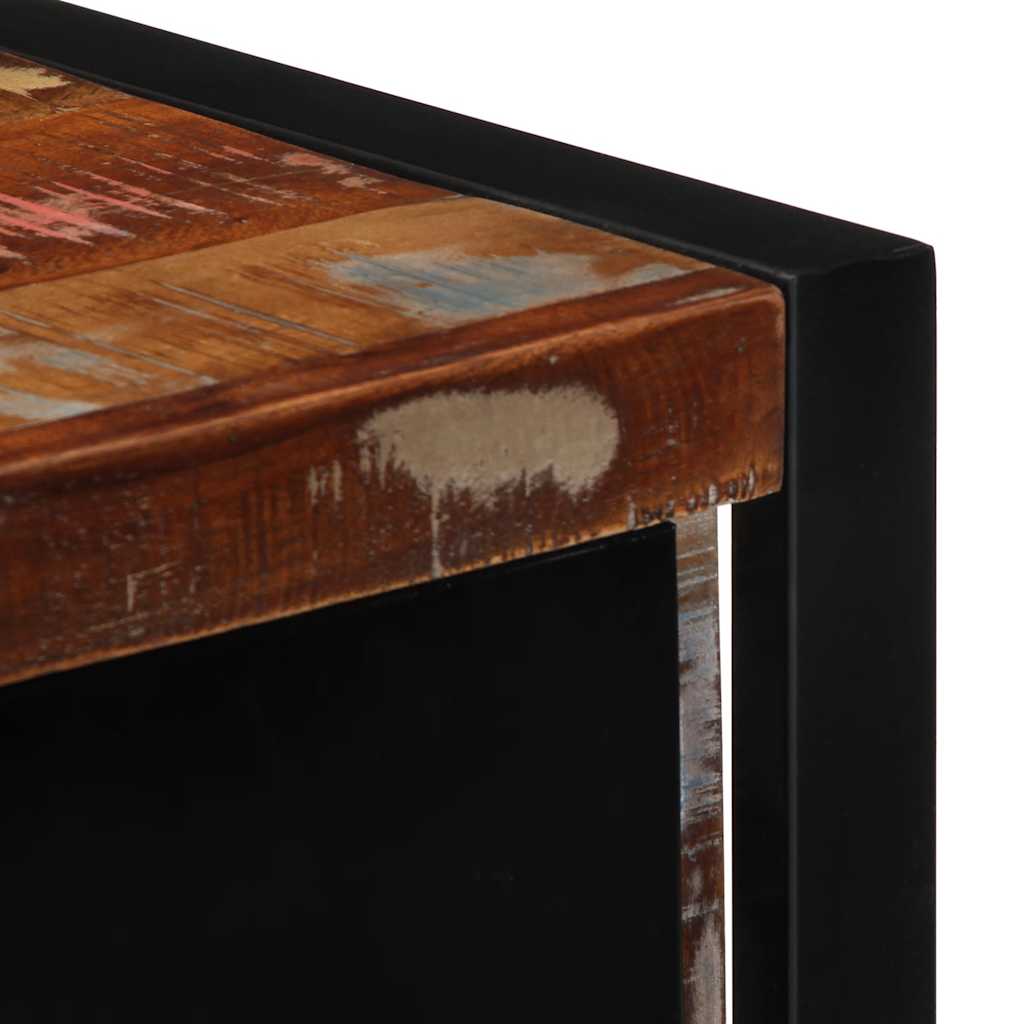 VXL8721158339676 g en hd 5 Dulap TV 100x30x35 cm lemn masiv recuperat Dulap TV 100x30x35 cm lemn masiv recuperat - imagine 6