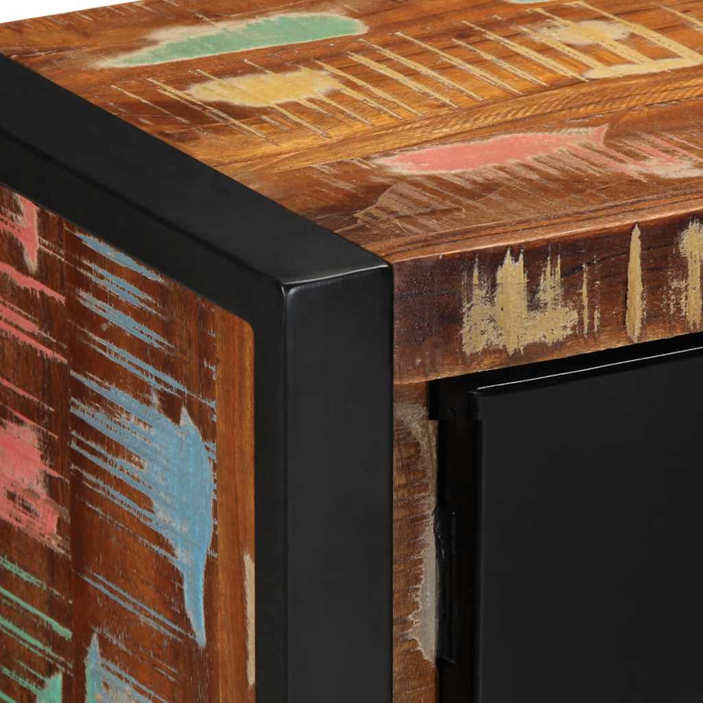 VXL8721158339690 g en hd 5 Dulap TV 80x30x35 cm lemn masiv recuperat Dulap TV 80x30x35 cm lemn masiv recuperat - imagine 6