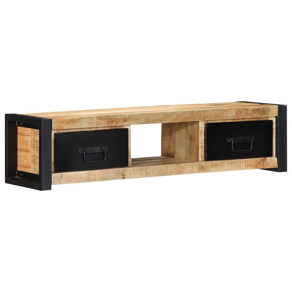 VXL8721158339706 g en hd 11 Dulap TV 100x30x25 cm lemn masiv de mango Dulap TV 100x30x25 cm lemn masiv de mango - imagine 12