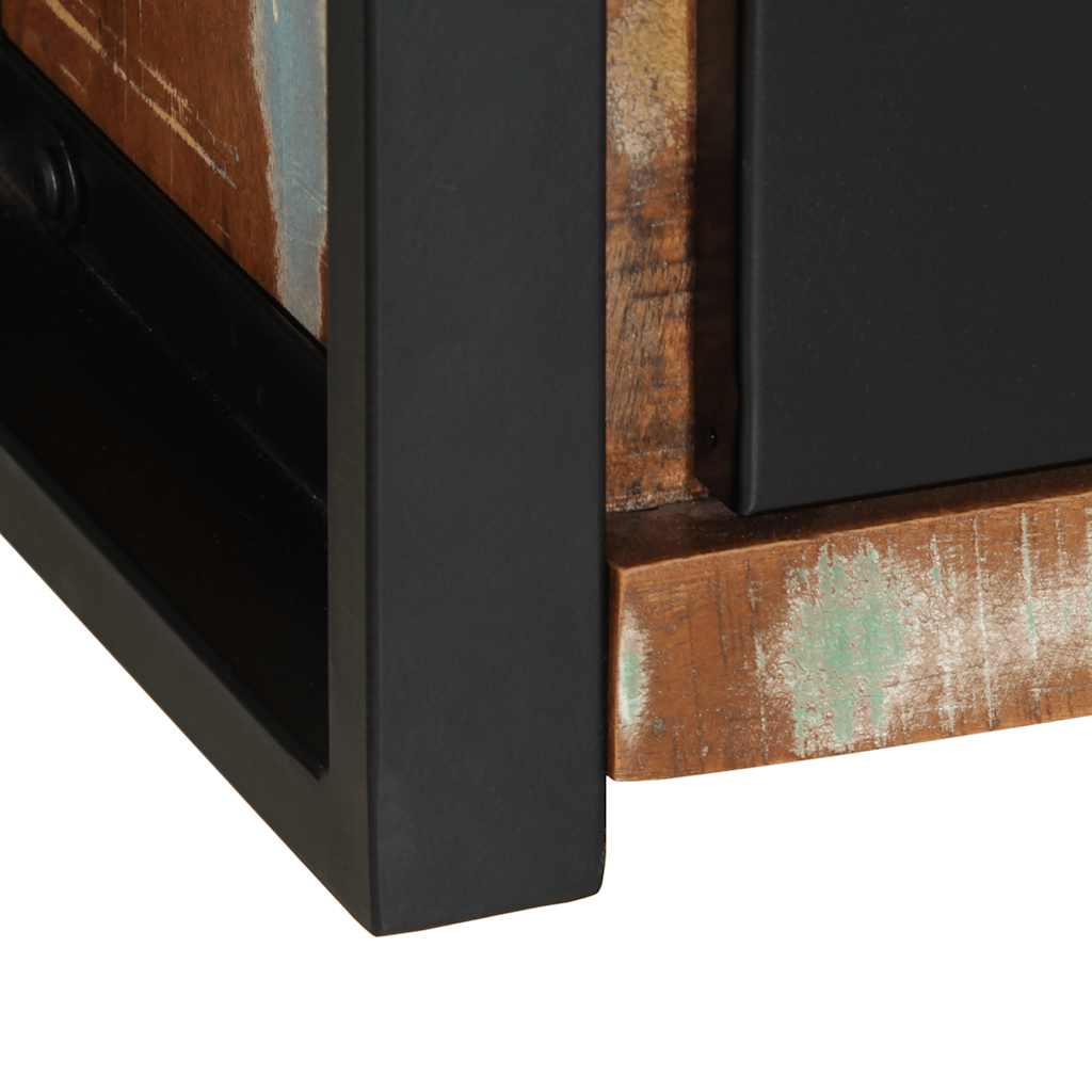 VXL8721158339713 g en hd 7 Dulap TV 100x30x25 cm lemn masiv recuperat Dulap TV 100x30x25 cm lemn masiv recuperat - imagine 8