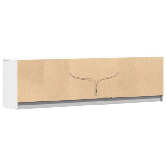 VXL8721158342577 g en hd 6 Dulap TV cu LED, alb, 180x34x50 cm, lemn prelucrat VXL8721158342577 g en hd 6