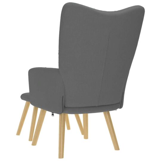 VXL8721158362049 g en hd 6 Scaun de relaxare cu taburet, gri deschis, textil VXL8721158362049 g en hd 6