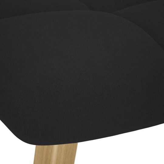 VXL8721158362056 g en hd 8 Scaun de relaxare cu taburet, negru, textil VXL8721158362056 g en hd 8