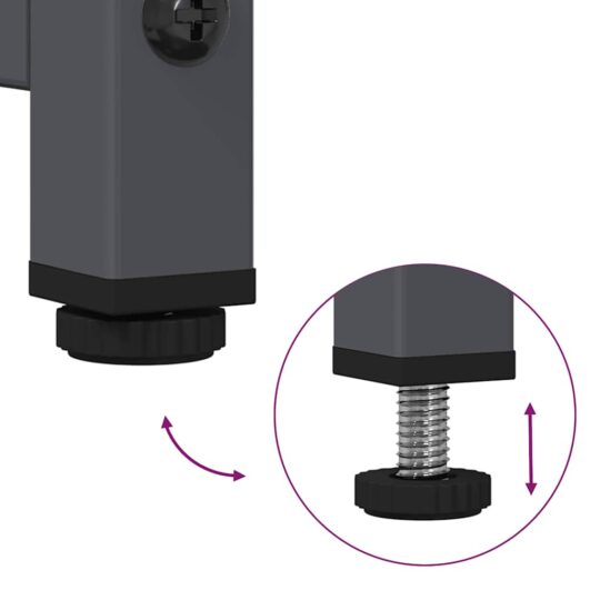 VXL8721158371928 g en hd 7 Dulap înalt, antracit, 68x39x123 cm, oțel VXL8721158371928 g en hd 7