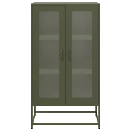 VXL8721158371942 g en hd 3 Dulap înalt, verde măsliniu, 68x39x123 cm, oțel VXL8721158371942 g en hd 3