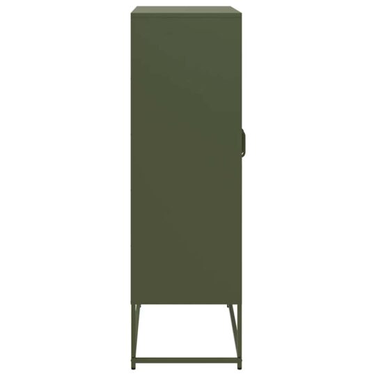 VXL8721158371942 g en hd 5 Dulap înalt, verde măsliniu, 68x39x123 cm, oțel VXL8721158371942 g en hd 5