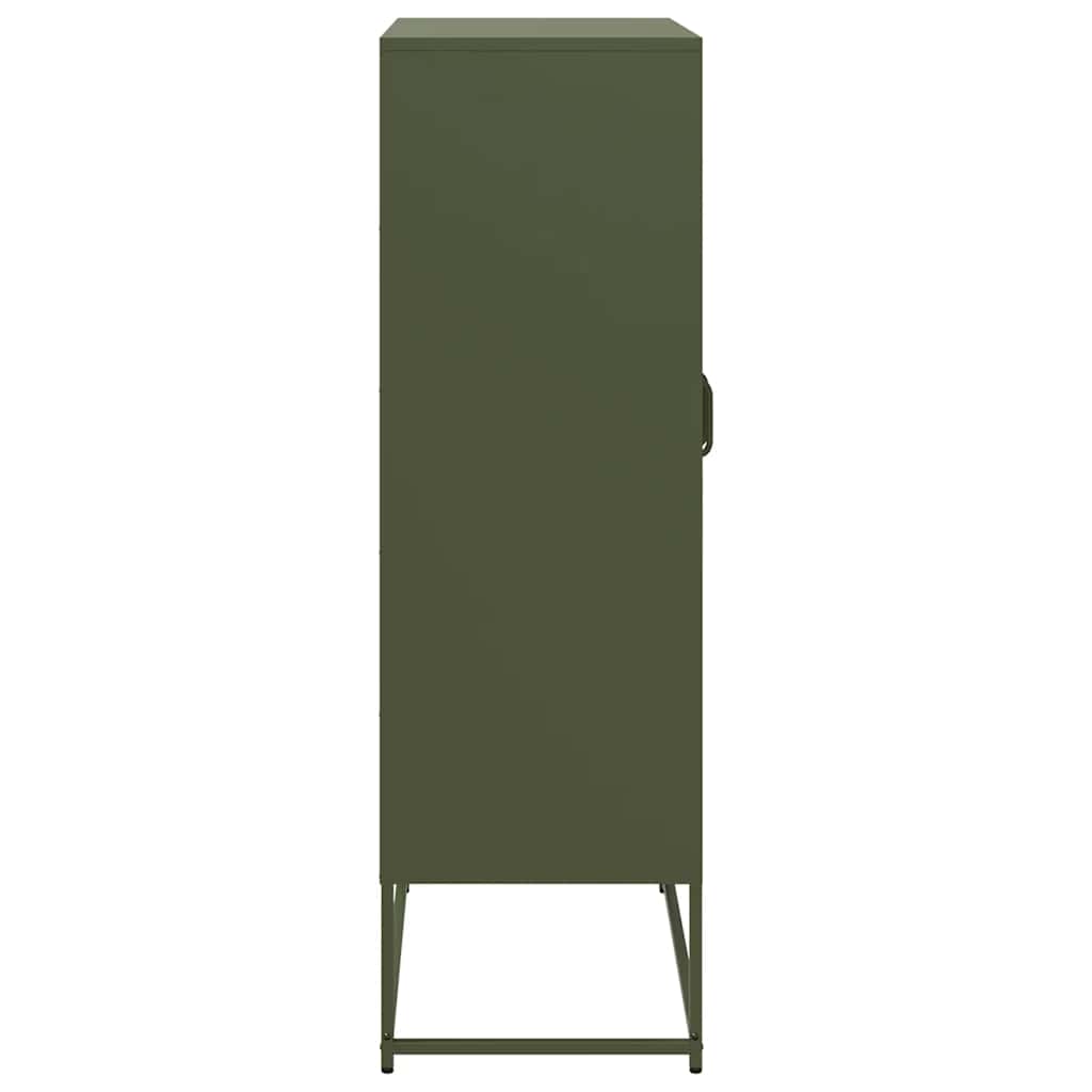 VXL8721158371942 g en hd 5 Dulap înalt, verde măsliniu, 68x39x123 cm, oțel Dulap înalt, verde măsliniu, 68x39x123 cm, oțel - imagine 7