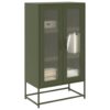 VXL8721158371942 m en hd 1 Dulap înalt, verde măsliniu, 68x39x123 cm, oțel VXL8721158371942 m en hd 1