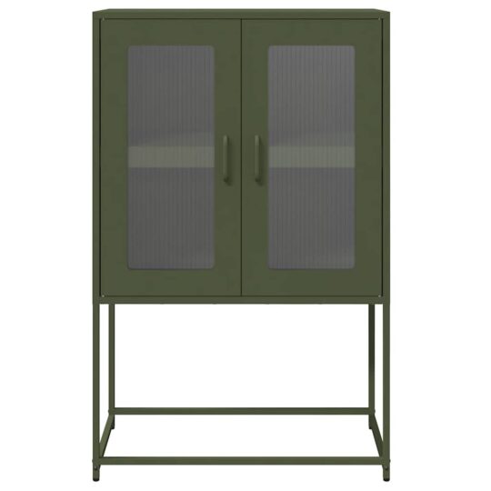 VXL8721158372123 g en hd 3 Dulap înalt, verde măsliniu, 68x39x107 cm, oțel VXL8721158372123 g en hd 3