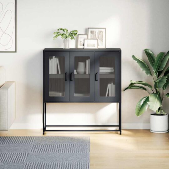 VXL8721158372383 g en hd 1 Dulap, negru, 100,5x39x107 cm, oțel laminat la rece VXL8721158372383 g en hd 1