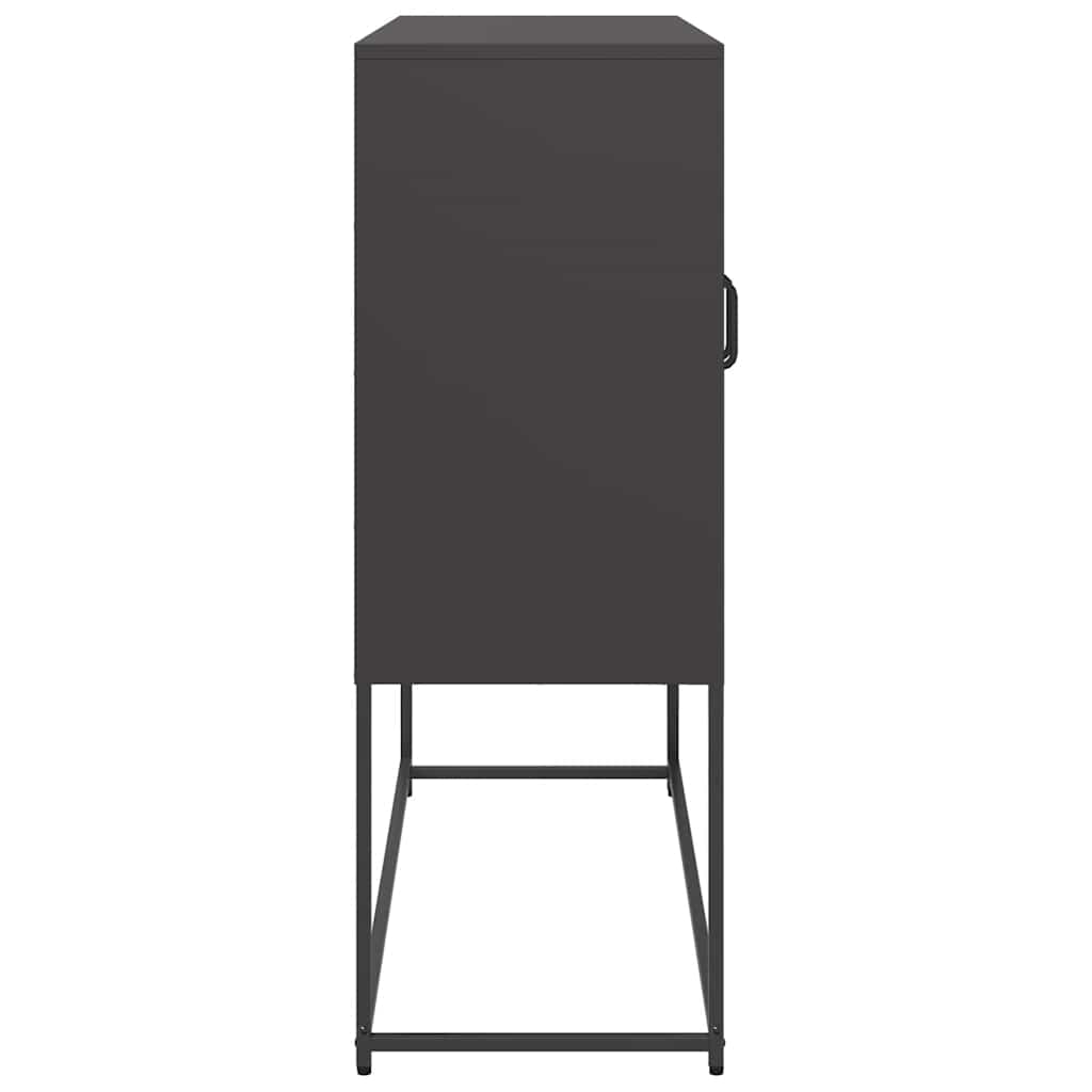 VXL8721158372383 g en hd 5 Dulap, negru, 100,5x39x107 cm, oțel laminat la rece Dulap, negru, 100,5x39x107 cm, oțel laminat la rece - imagine 7
