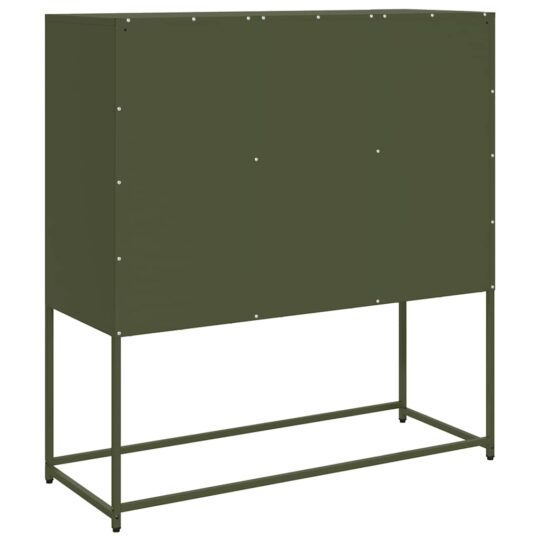VXL8721158372420 g en hd 6 Dulap, verde măsliniu, 100,5x39x107 cm, oțel laminat la rece VXL8721158372420 g en hd 6