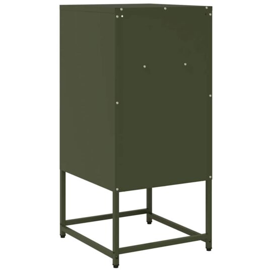 VXL8721158372482 g en hd 6 Noptieră, verde măslină, 36x39x78 cm, oțel laminat la rece VXL8721158372482 g en hd 6