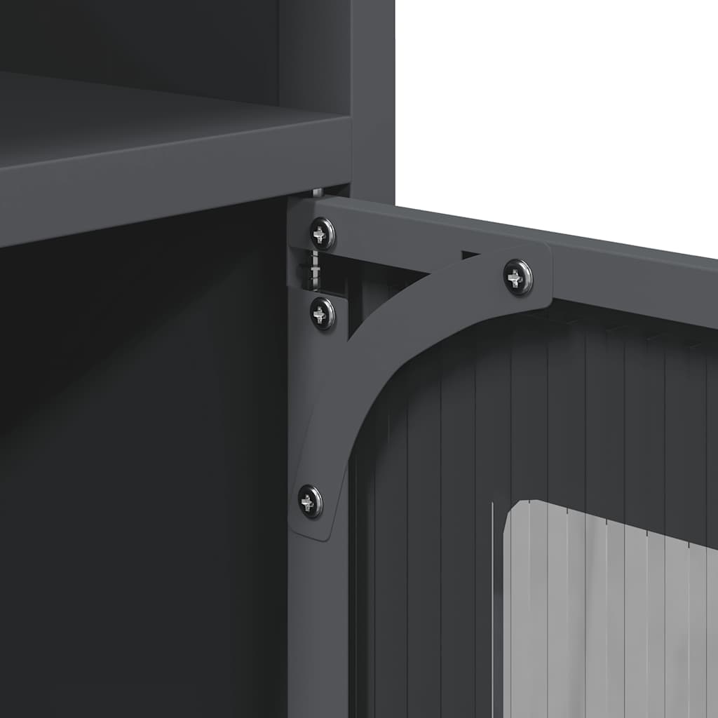 VXL8721158372529 g en hd 9 Dulap, antracit, 100,5x39x107 cm, oțel laminat la rece Dulap, antracit, 100,5x39x107 cm, oțel laminat la rece - imagine 11