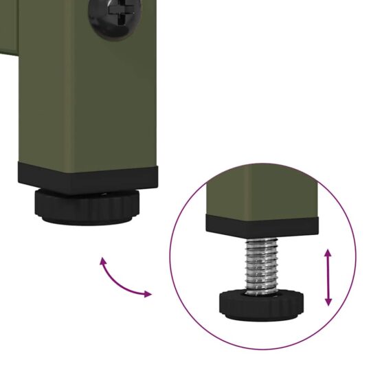 VXL8721158372543 g en hd 7 Dulap, verde măsliniu, 100,5x39x107 cm, oțel laminat la rece VXL8721158372543 g en hd 7