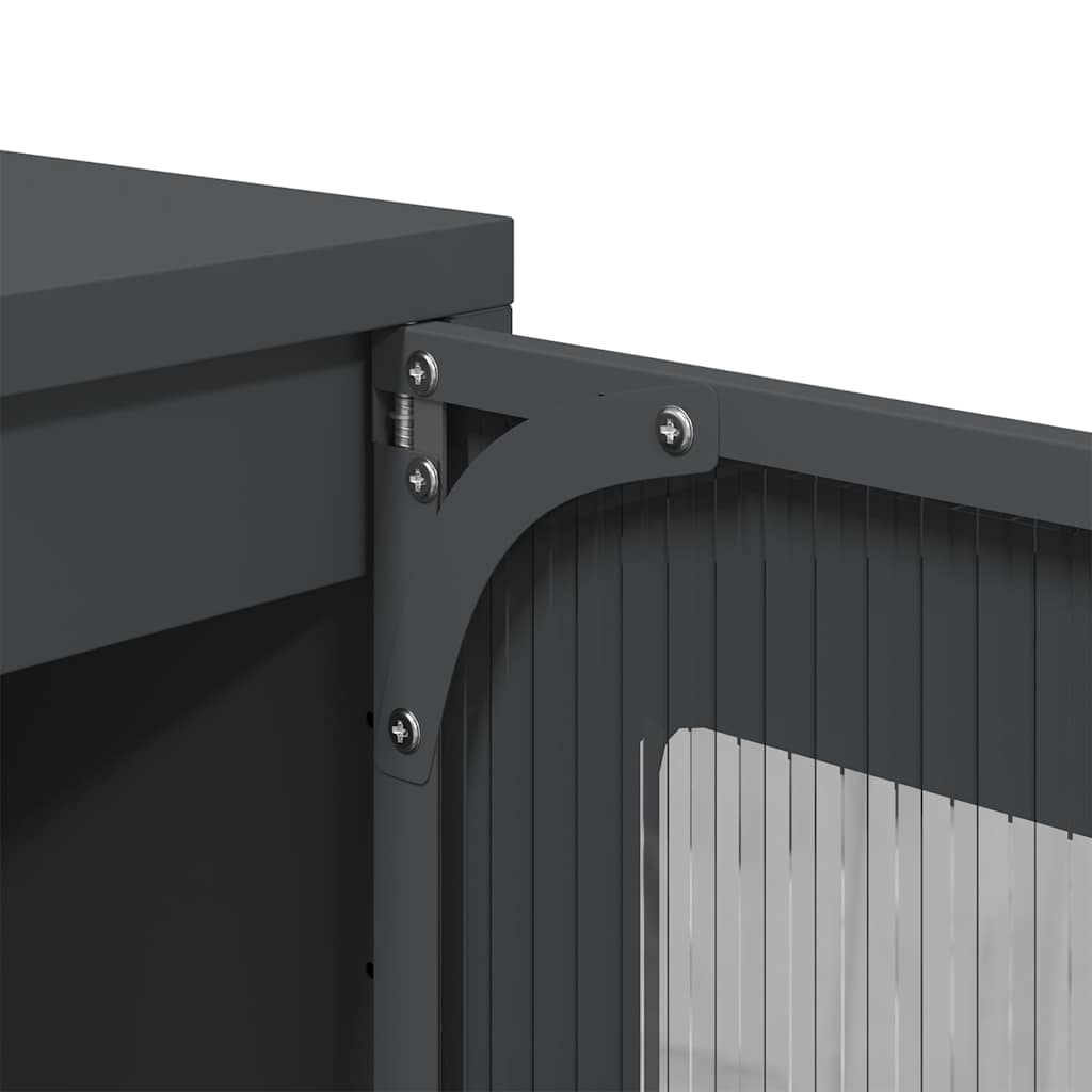 VXL8721158372581 g en hd 9 Dulap, antracit, 100,5x39x107 cm, oțel laminat la rece Dulap, antracit, 100,5x39x107 cm, oțel laminat la rece - imagine 11