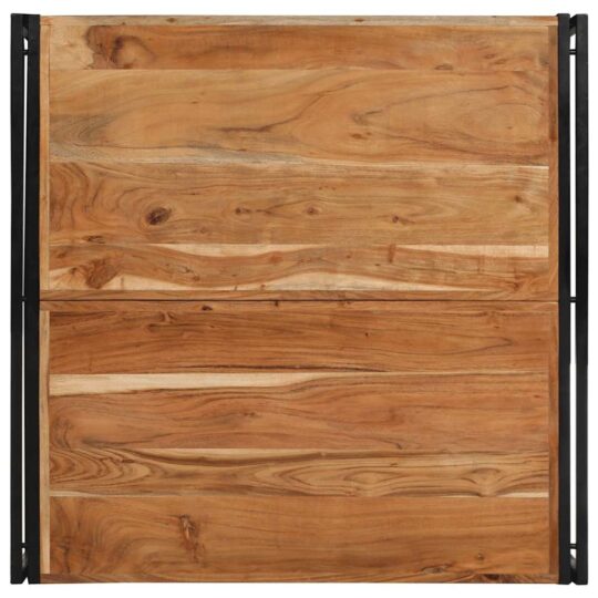 VXL8721158374844 g en hd 3 Masuta de cafea 100x100x35 cm din lemn masiv de salcam VXL8721158374844 g en hd 3