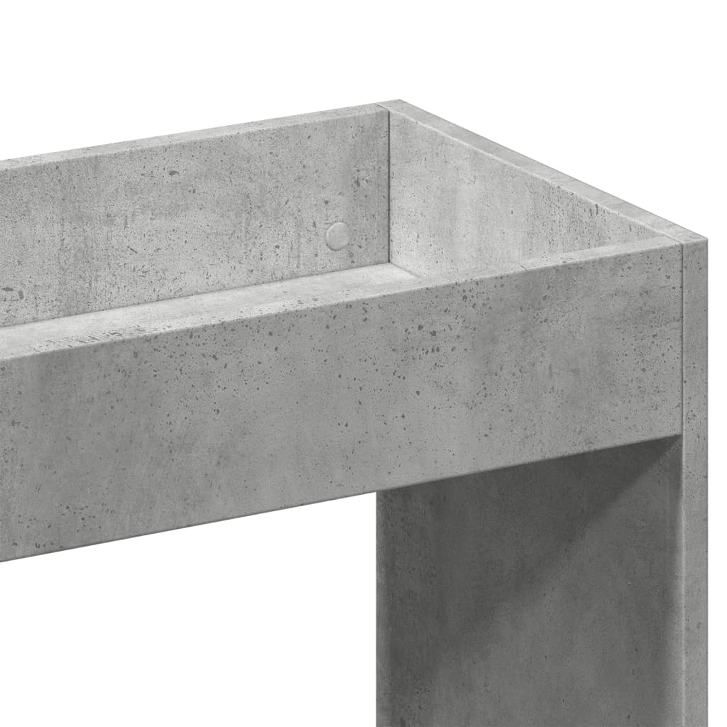 VXL8721158405760 g en hd 7 Dulap înalt, gri beton, 92x33x180 cm, lemn prelucrat Dulap înalt, gri beton, 92x33x180 cm, lemn prelucrat - imagine 9