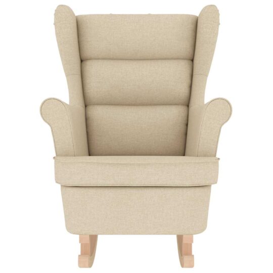 VXL8721158406514 g en hd 2 Scaun balansoar, crem, 74x90x102 cm, material textil VXL8721158406514 g en hd 2