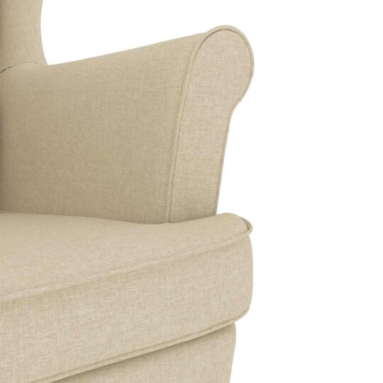 VXL8721158406514 g en hd 5 Scaun balansoar, crem, 74x90x102 cm, material textil VXL8721158406514 g en hd 5