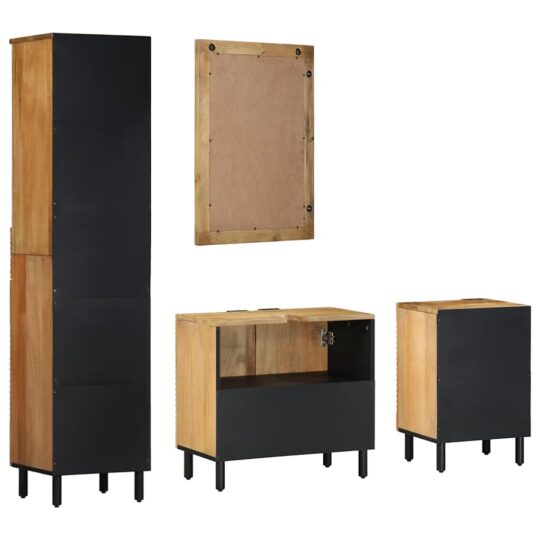 VXL8721158407870 g en hd 7 Set de mobilier de baie 4 piese din lemn masiv de mango maro VXL8721158407870 g en hd 7