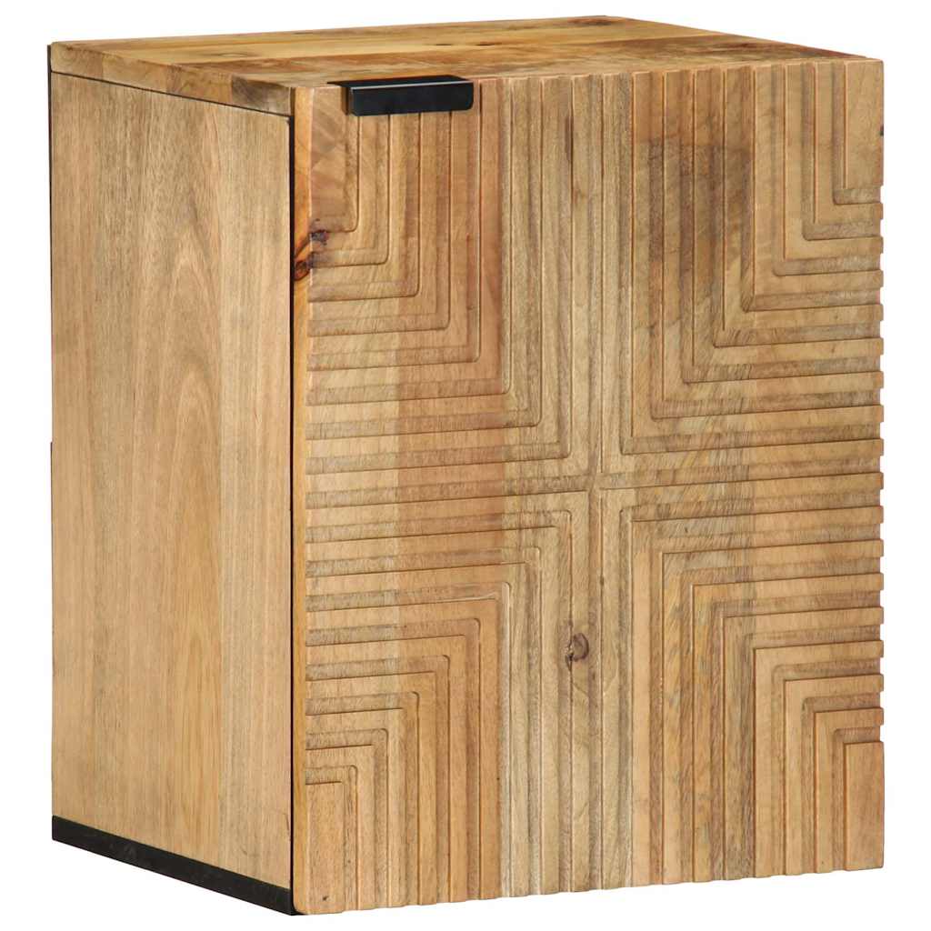 VXL8721158407887 g en hd 6 Set de mobilier de baie 5 piese din lemn masiv de mango maro Set de mobilier de baie 5 piese din lemn masiv de mango maro - imagine 7