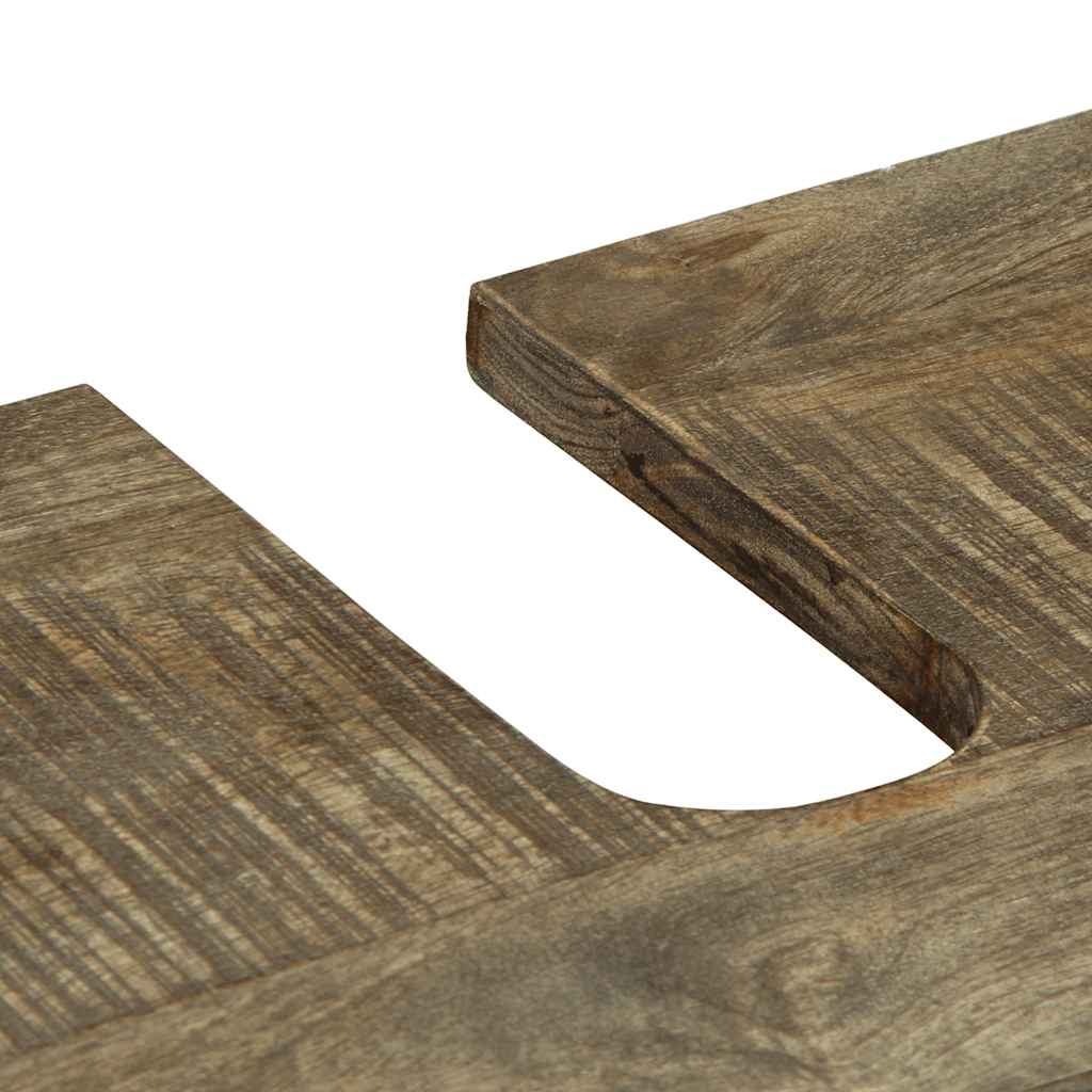 VXL8721158407986 g en hd 10 Set mobilier de baie, 3 piese, lemn masiv de mango Set mobilier de baie, 3 piese, lemn masiv de mango - imagine 11